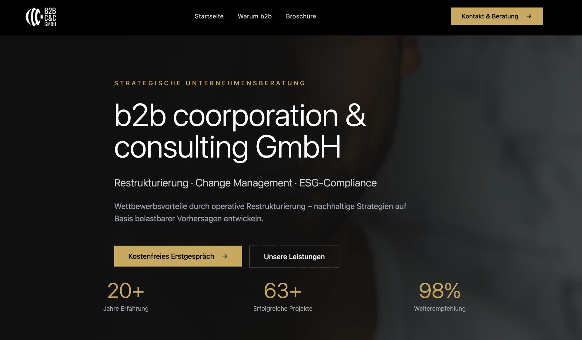 Vorschau des Projekts b2b C&C GmbH