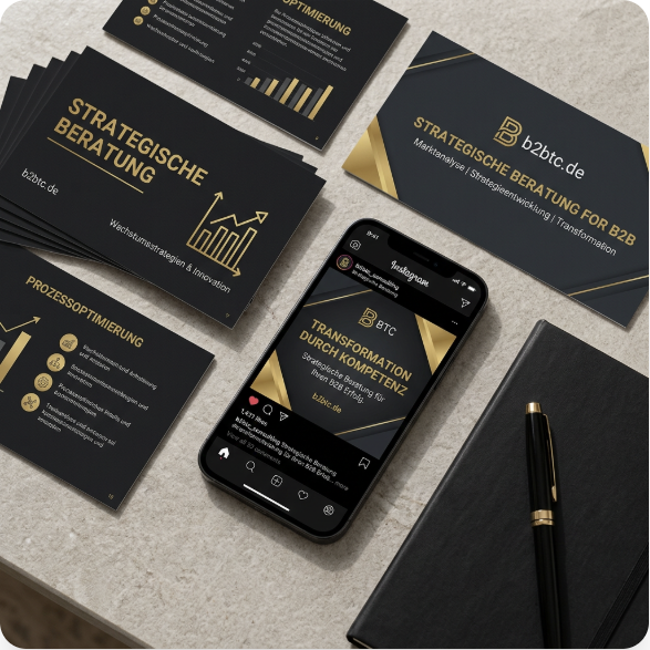 Visitenkarten im abgestimmten Corporate Design